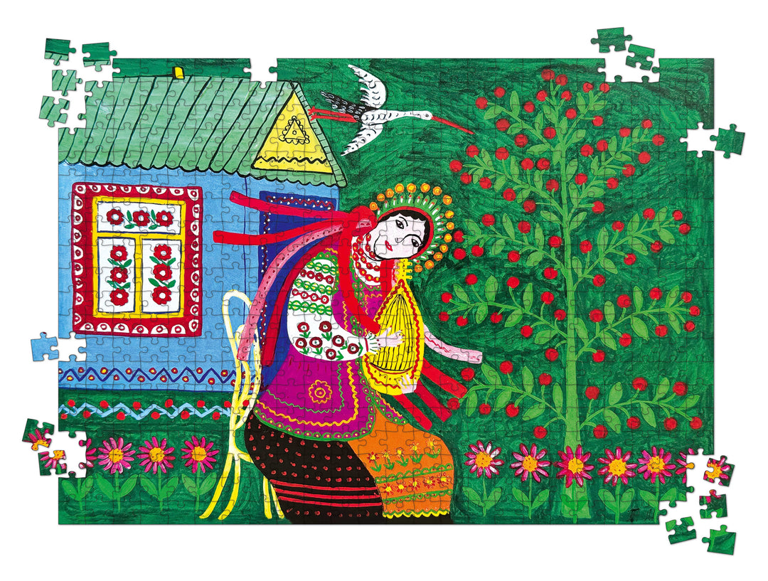 Kateryna Sings a Song about Ukraine by Maria Prymachenko