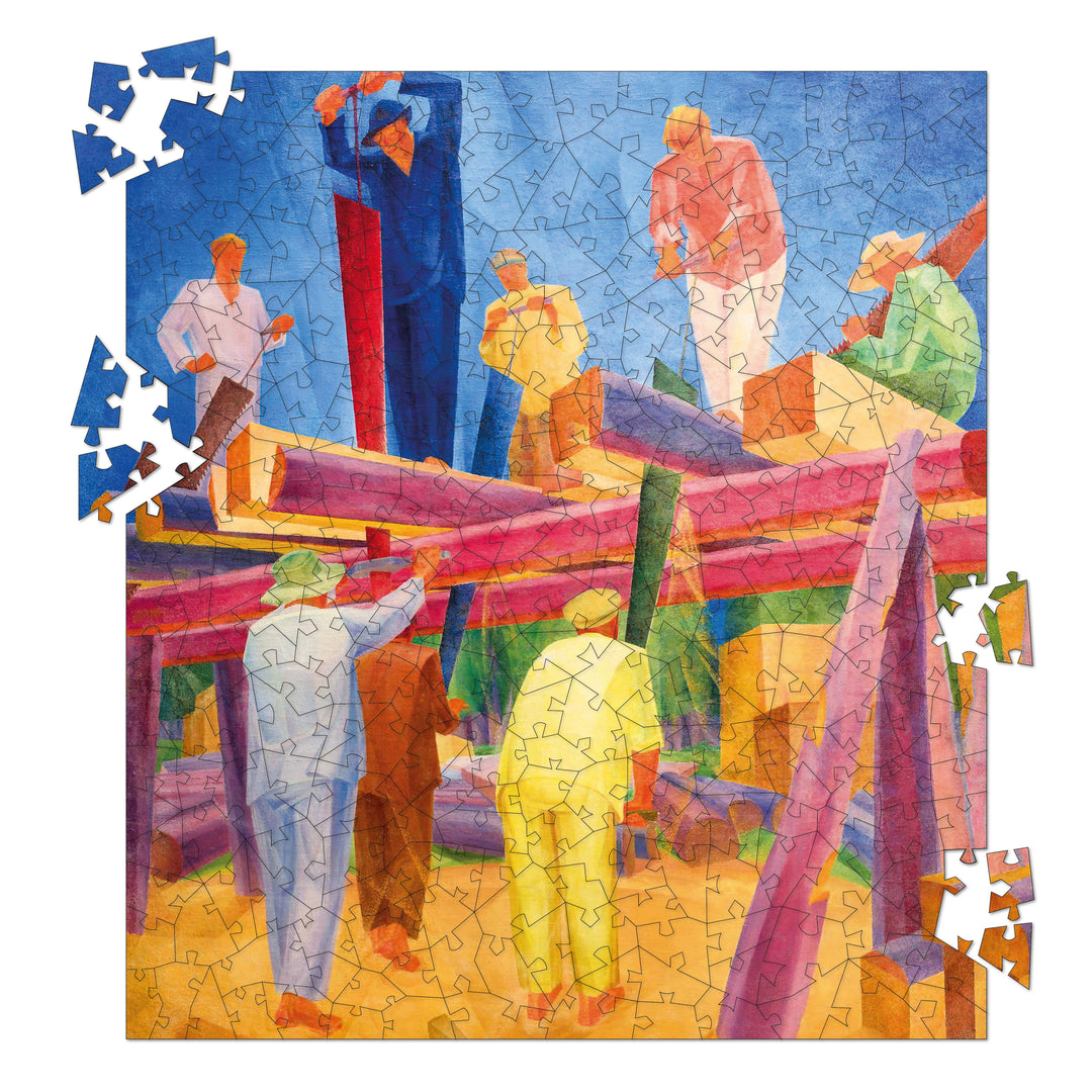 Sawyers by Oleksandr Bohomazov