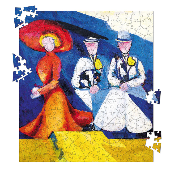 Three Female Figures by Aleksandra Exter