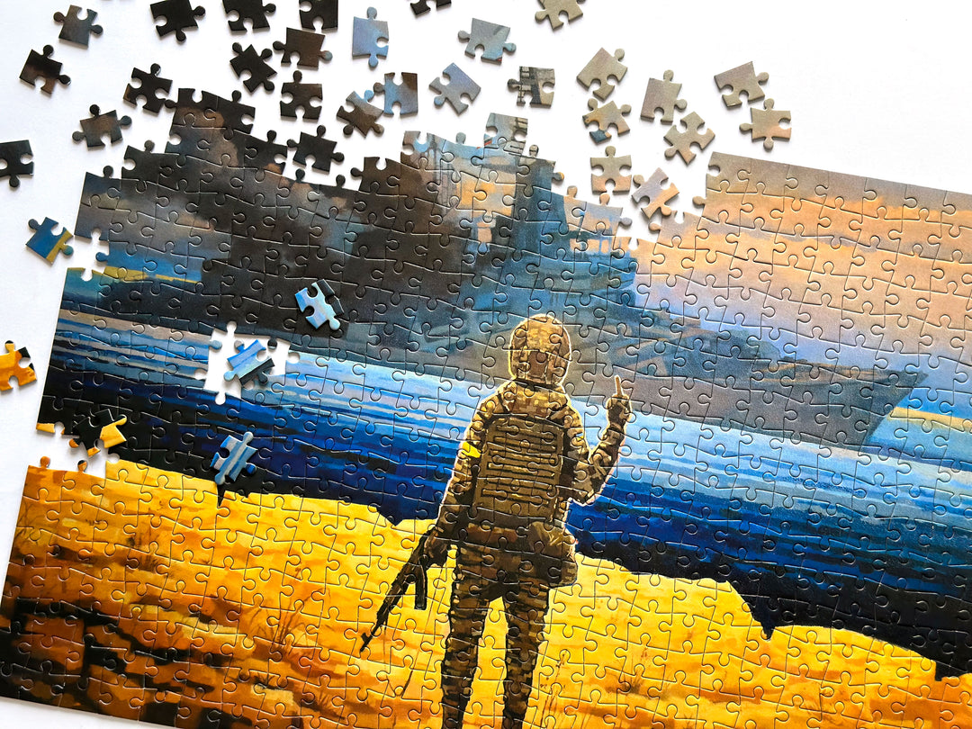 Russian warship… DONE!