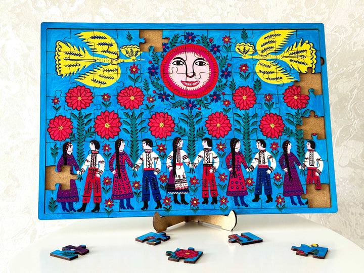 Our Army, Our Protectors by Maria Prymachenko