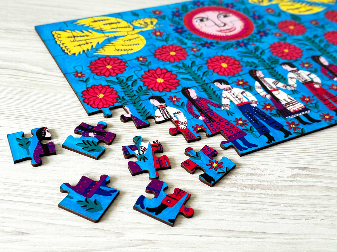 Our Army, Our Protectors by Maria Prymachenko