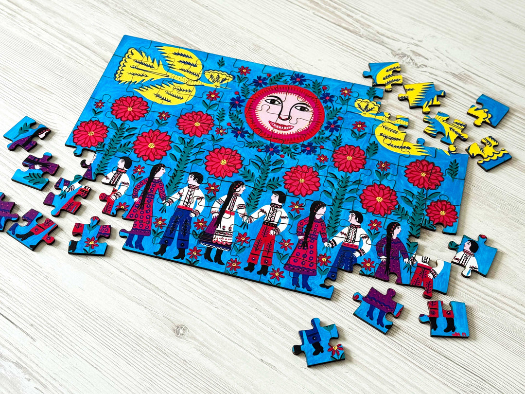 Our Army, Our Protectors by Maria Prymachenko