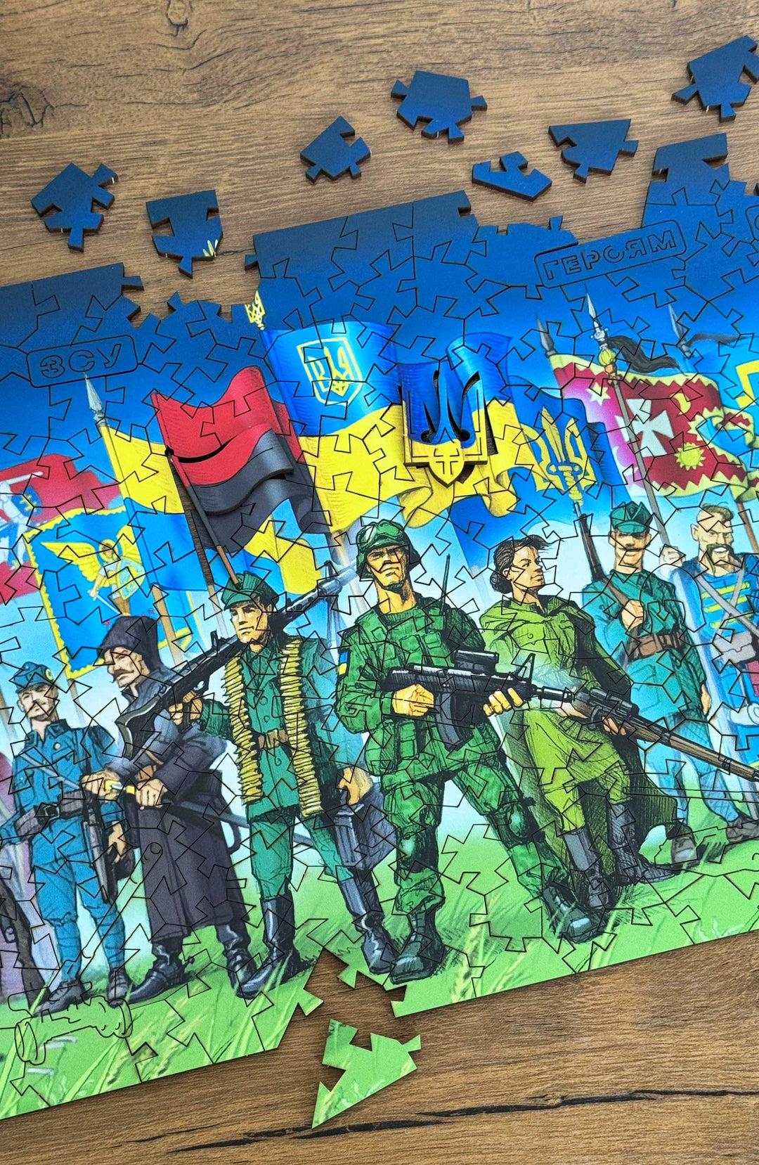 Ukrainian Pantheon of Heroes by Yuriy Zhuravel