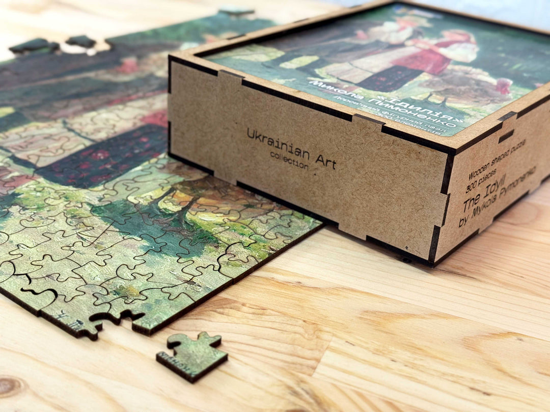 The Idyll by Mykola Pymonenko