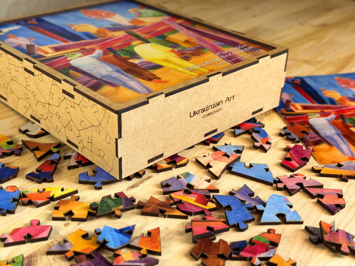 Sawyers by Oleksandr Bohomazov