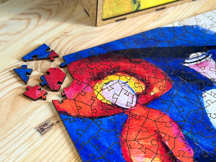 Three Female Figures by Aleksandra Exter