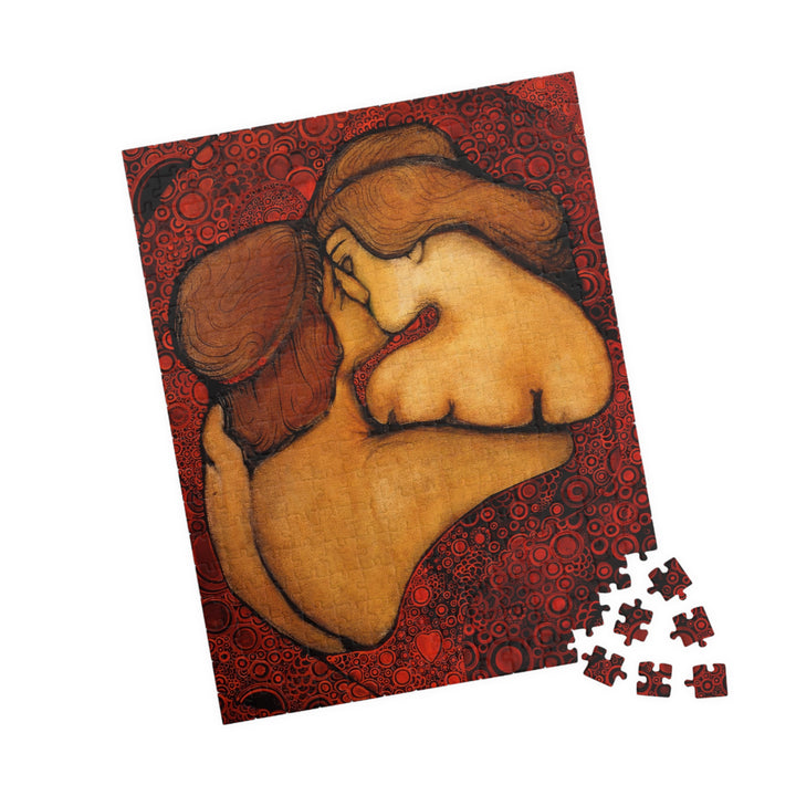 Kiss by Vsevolod Maximovych  — 110/252/520/1014-Piece Cardboard Jigsaw Art Puzzle