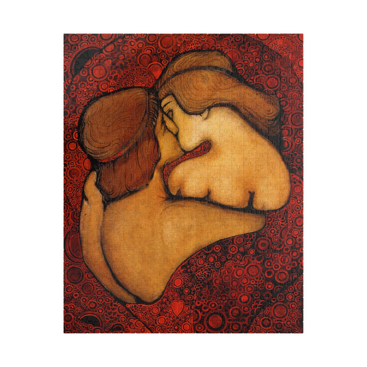 Kiss by Vsevolod Maximovych  — 110/252/520/1014-Piece Cardboard Jigsaw Art Puzzle