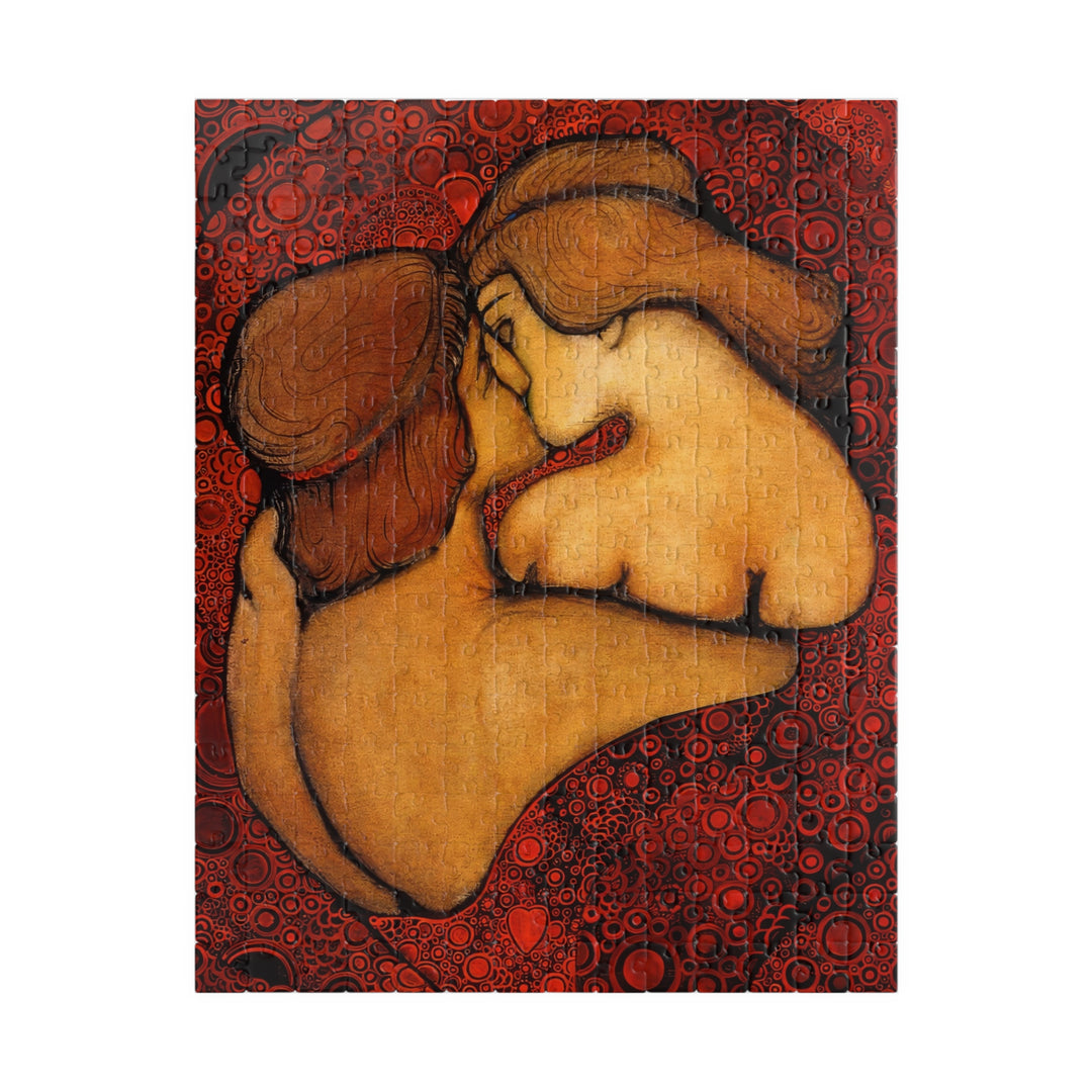 Kiss by Vsevolod Maximovych  — 110/252/520/1014-Piece Cardboard Jigsaw Art Puzzle