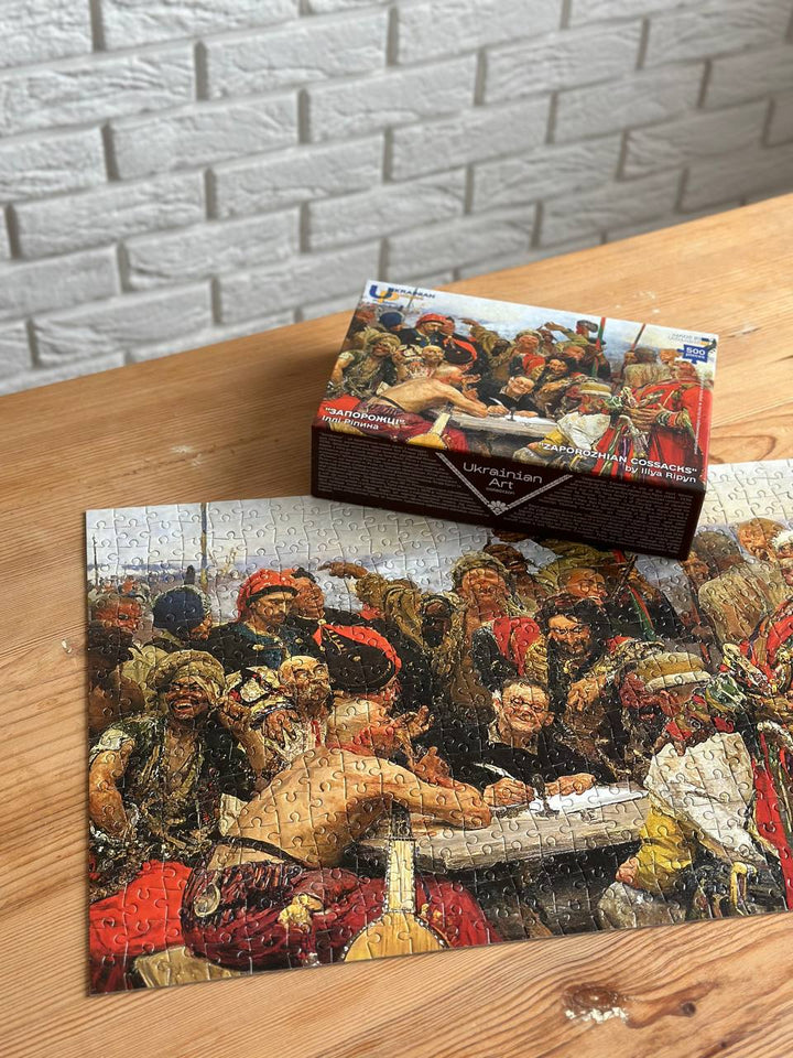 Zaporozhian Cossacks by Illya Ripyn