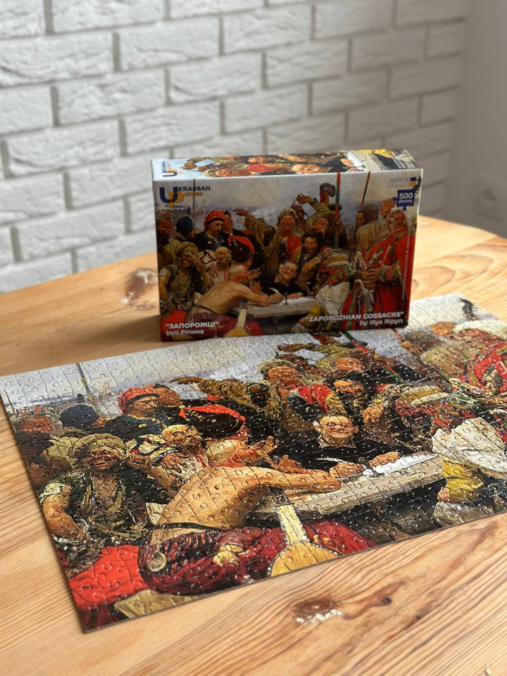 Zaporozhian Cossacks by Illya Ripyn