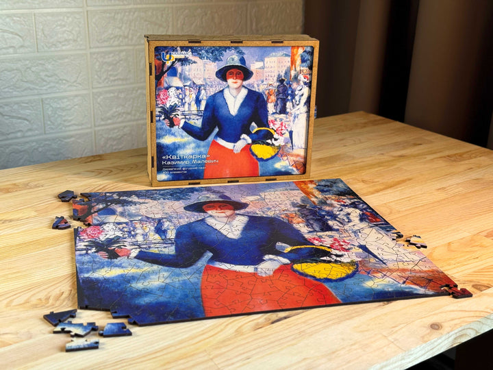 Flowergirl by Kazymyr Malevych