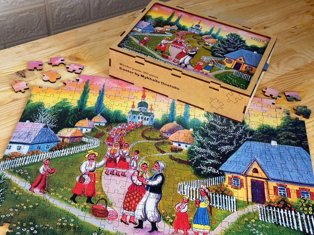 Easter by Mykhailo Onatsko