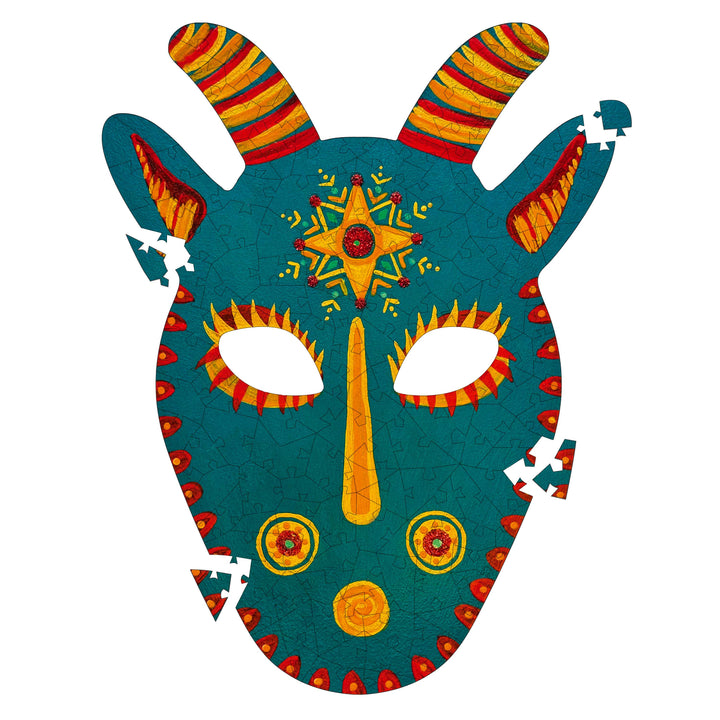 Christmas Goat Mask